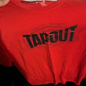 Tapout activewear shirts from 2016 possibly 2017 both for a bundle